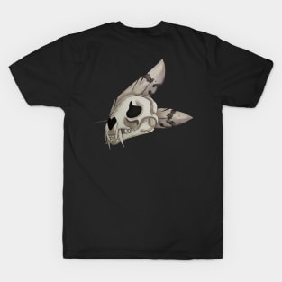 Leopard skull with back print T-Shirt